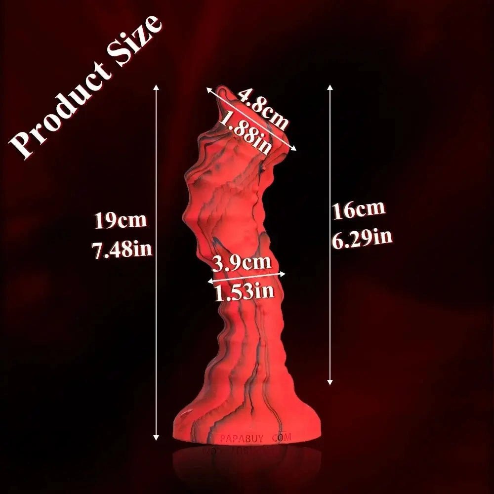 Ridged alien fantasy dildo, photo 7
