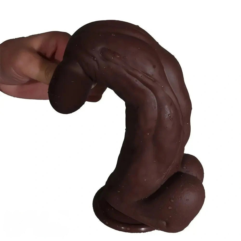 Textured nodule silicone anal dildo, photo 3