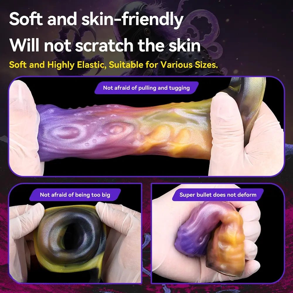 Alien tentacle textured fantasy dildo, photo 8