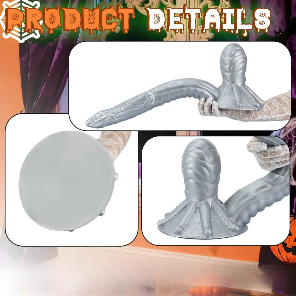 Alien tentacle silicone fantasy dildo, photo 5