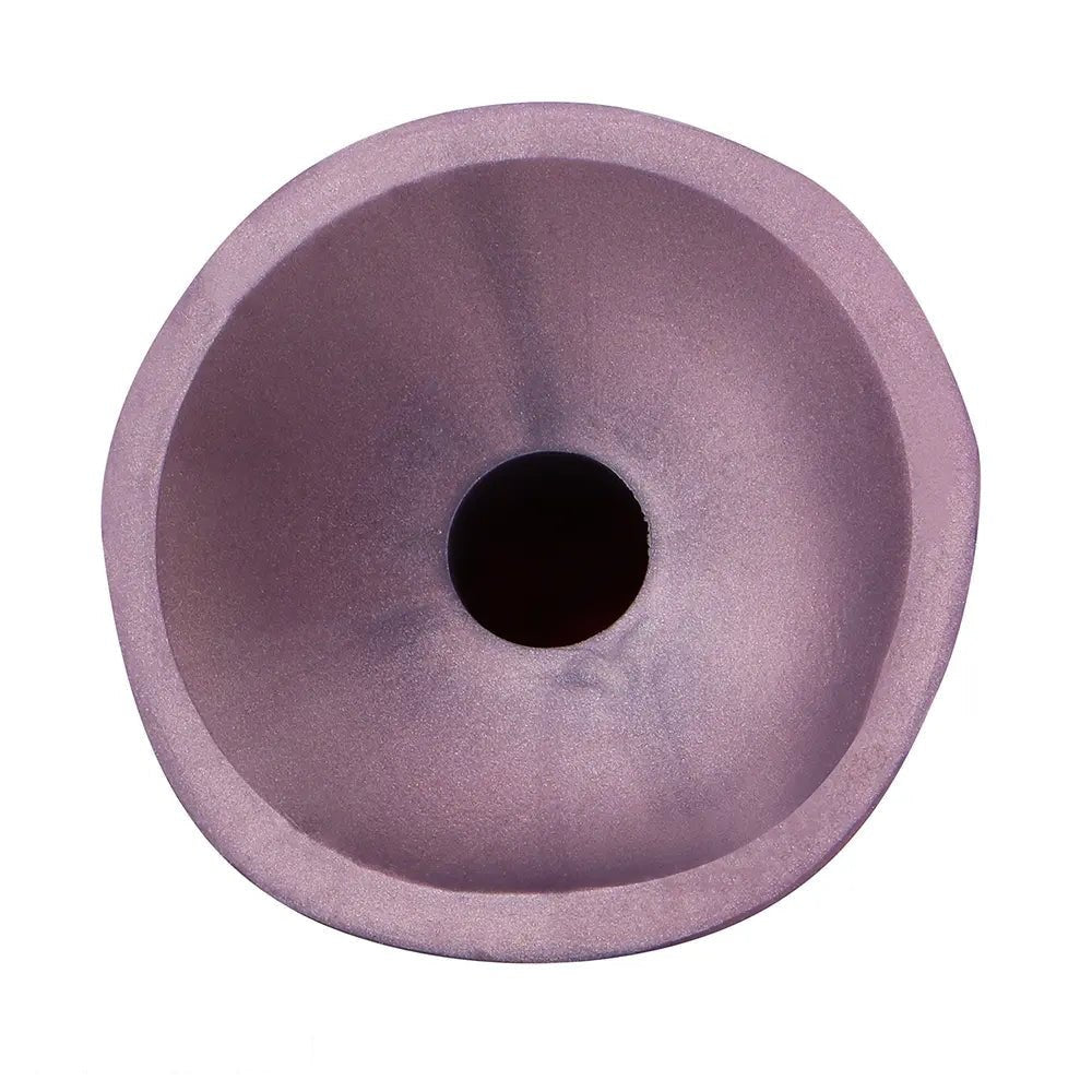 Textured silicone fantasy dildo with inflation bulb, photo 14