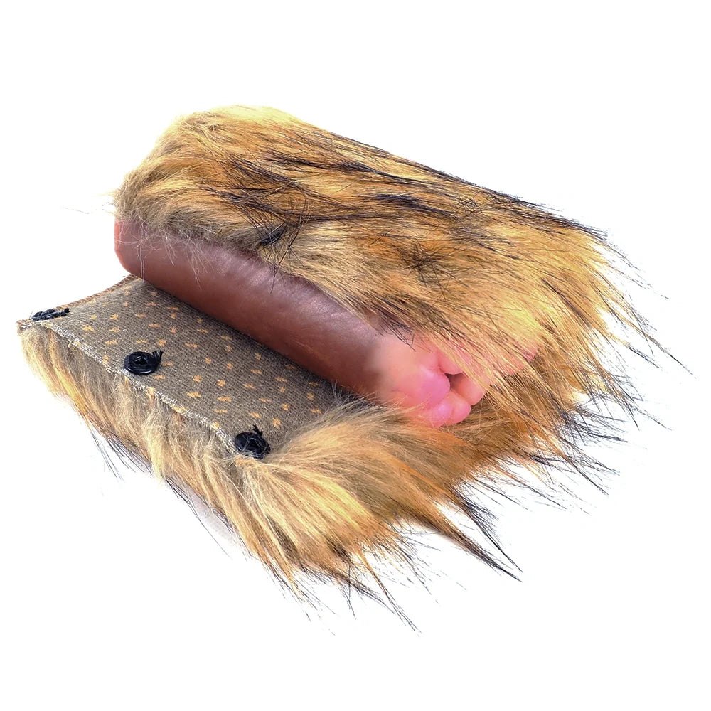 Amber brown dual entry furry male masturbator, photo 7