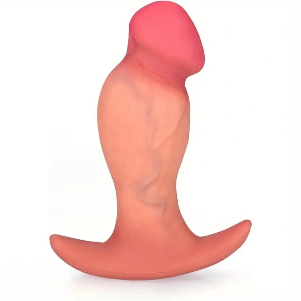 Flesh silicone anal plug anchor base, photo 1