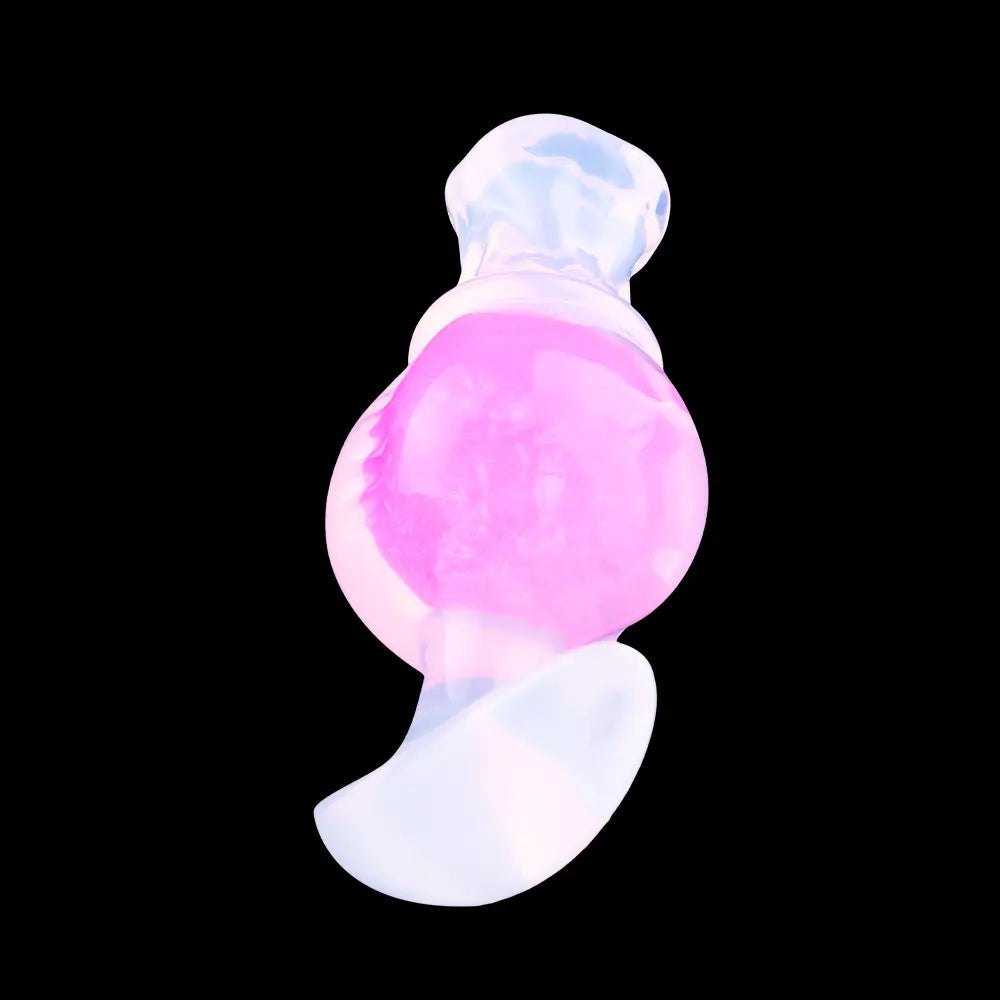 Silicone anal plug with anchor base, photo 2
