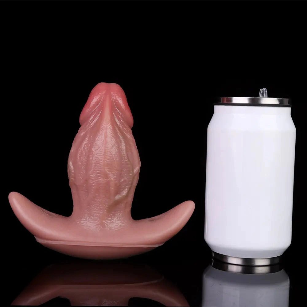Flesh silicone anchor base anal plug, photo 12