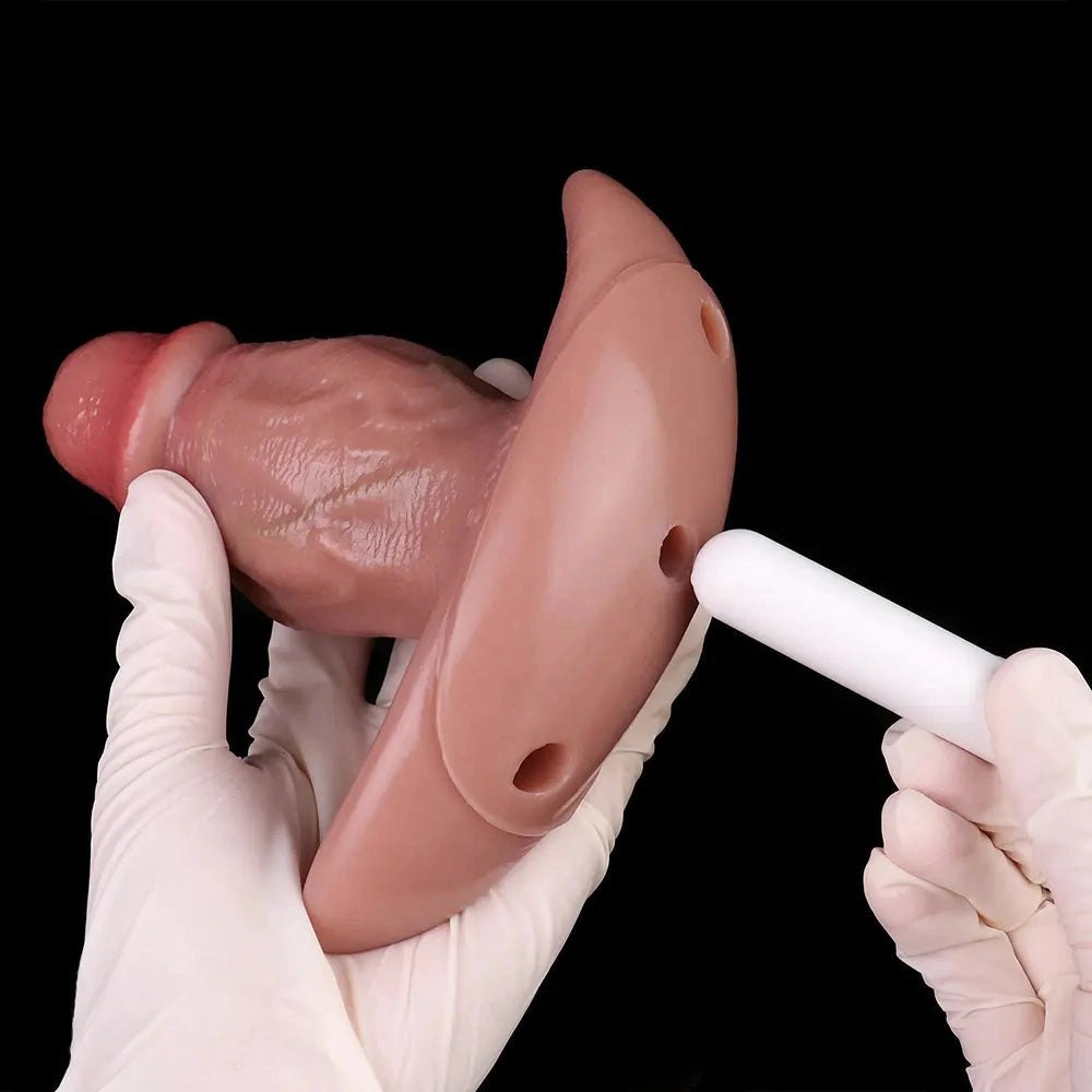 Flesh silicone anchor base anal plug, photo 14