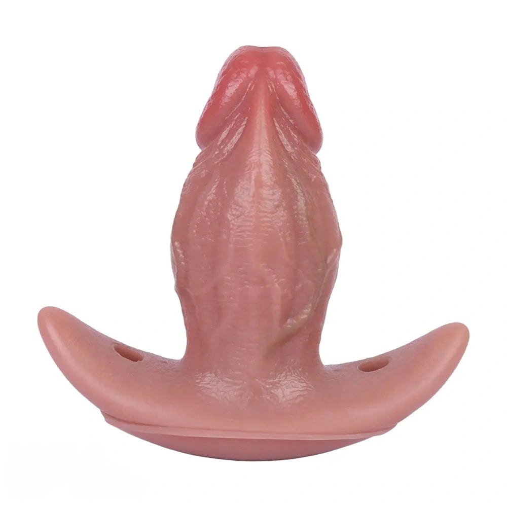 Flesh silicone anchor base anal plug, photo 3