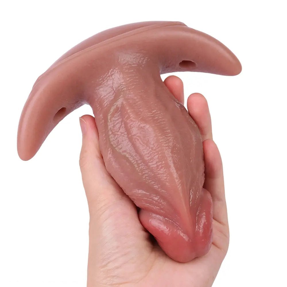 Flesh silicone anchor base anal plug, photo 9