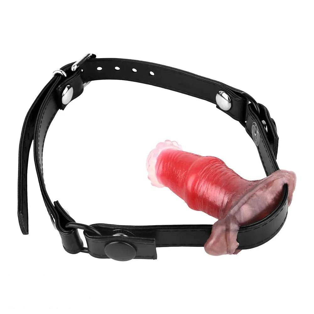 Red silicone anchor base butt plug, photo 19