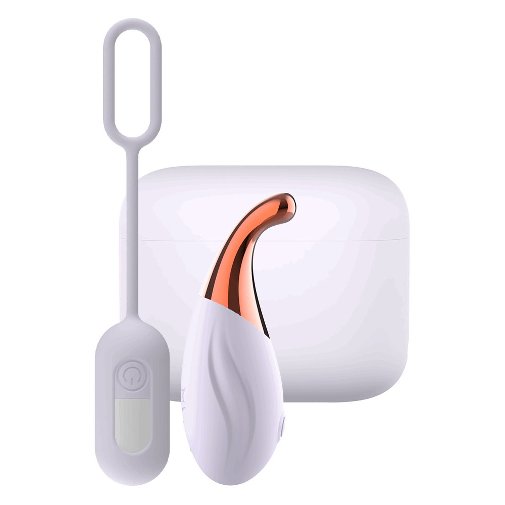 purple app control silicone egg vibrator