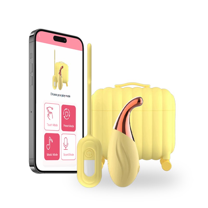 App control silicone egg vibrator, photo 1