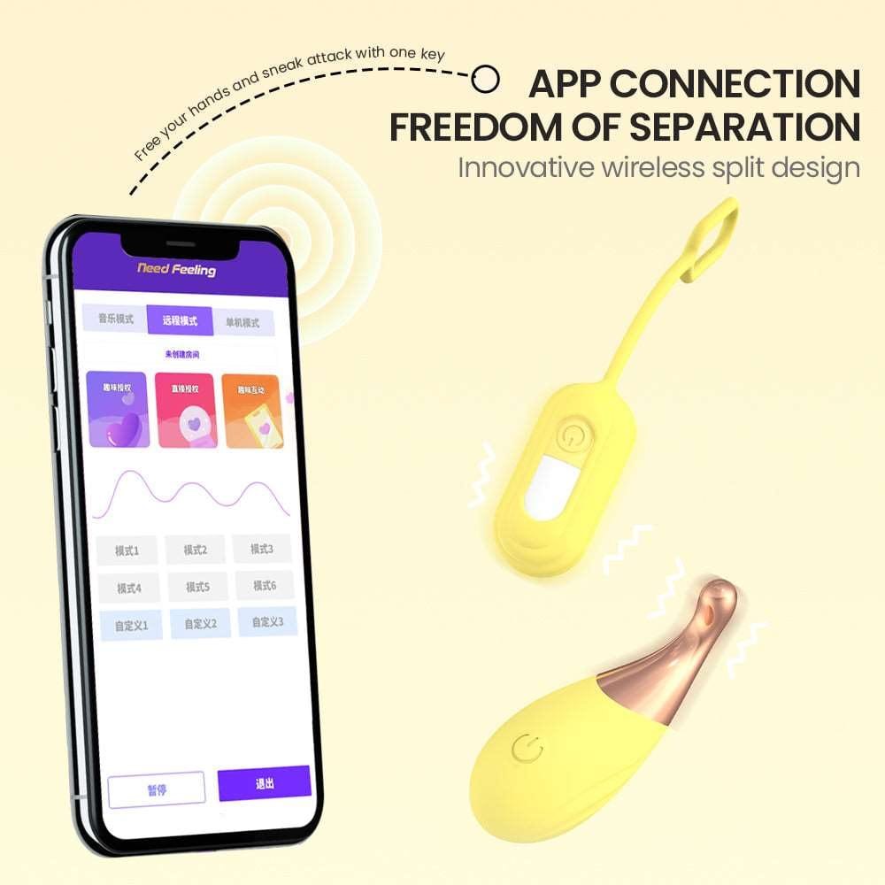 App control silicone egg vibrator, photo 4