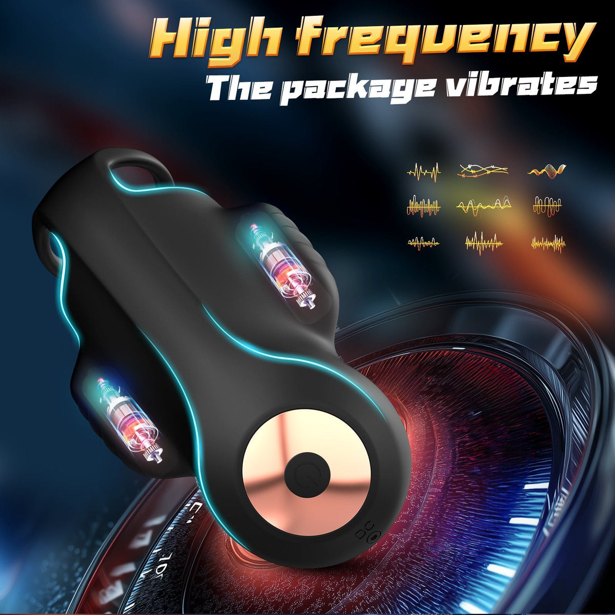 App controlled male masturbator trainer with locking ring, photo 3