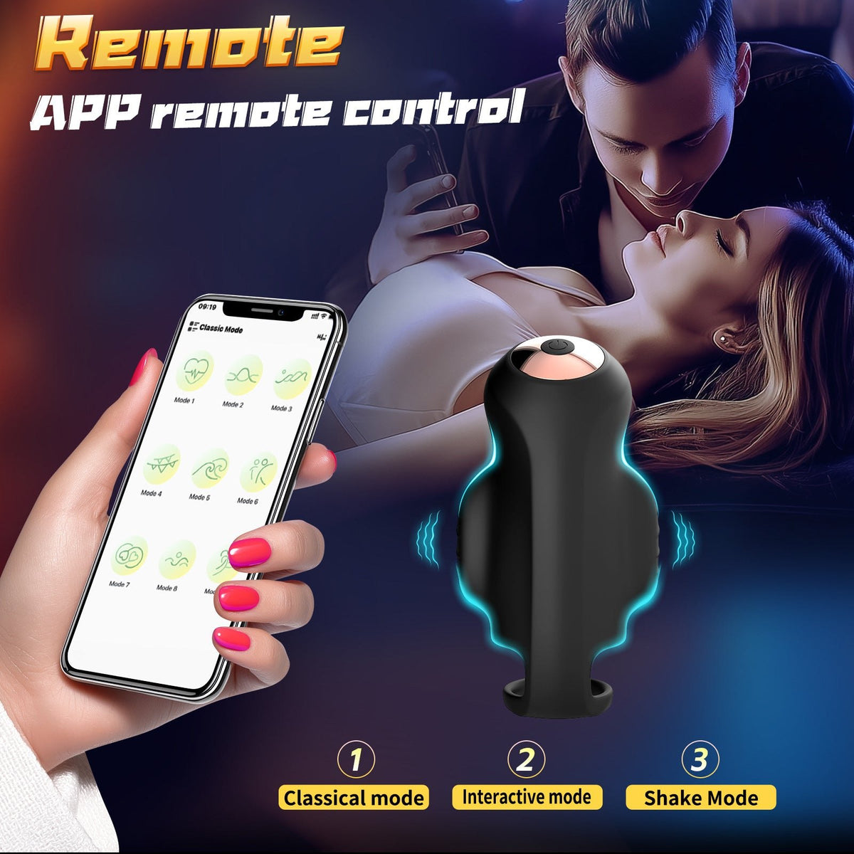 App controlled male masturbator trainer with locking ring, photo 4