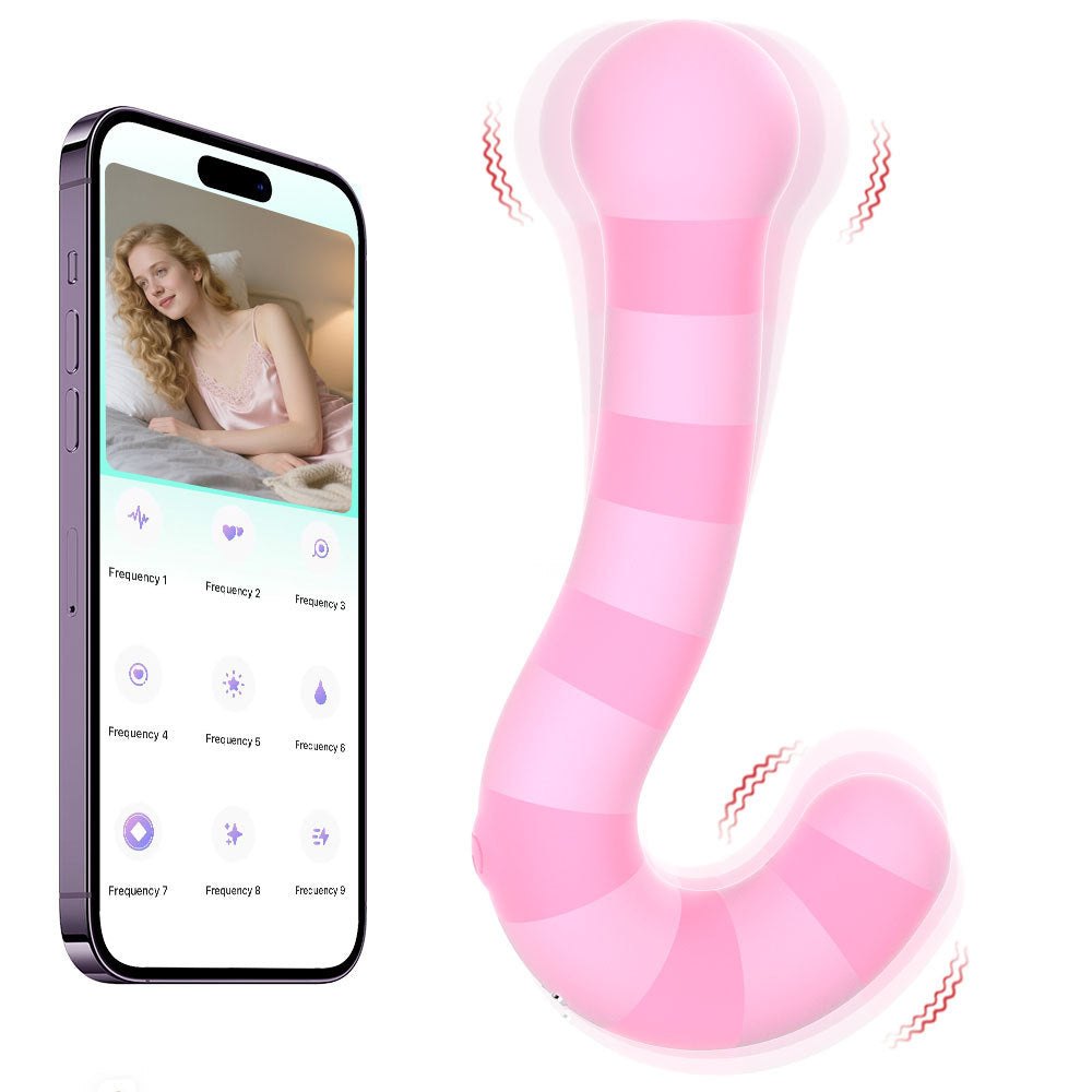 Pink app controlled dual motor vibrator, photo 1