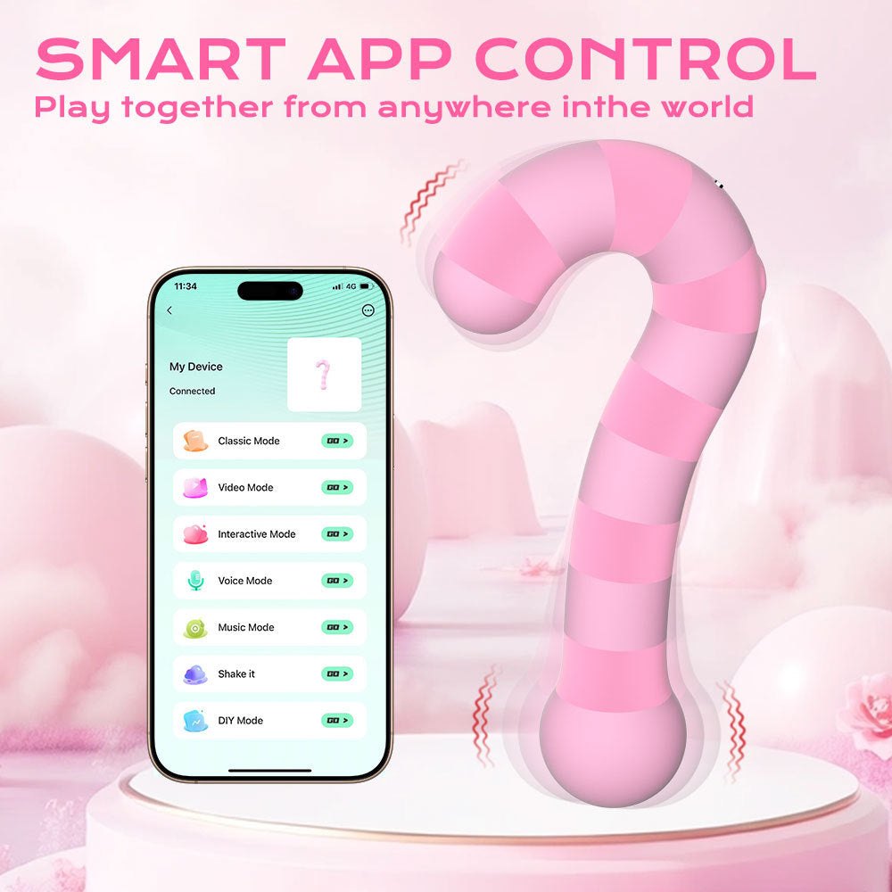 Pink app controlled dual motor vibrator, photo 4