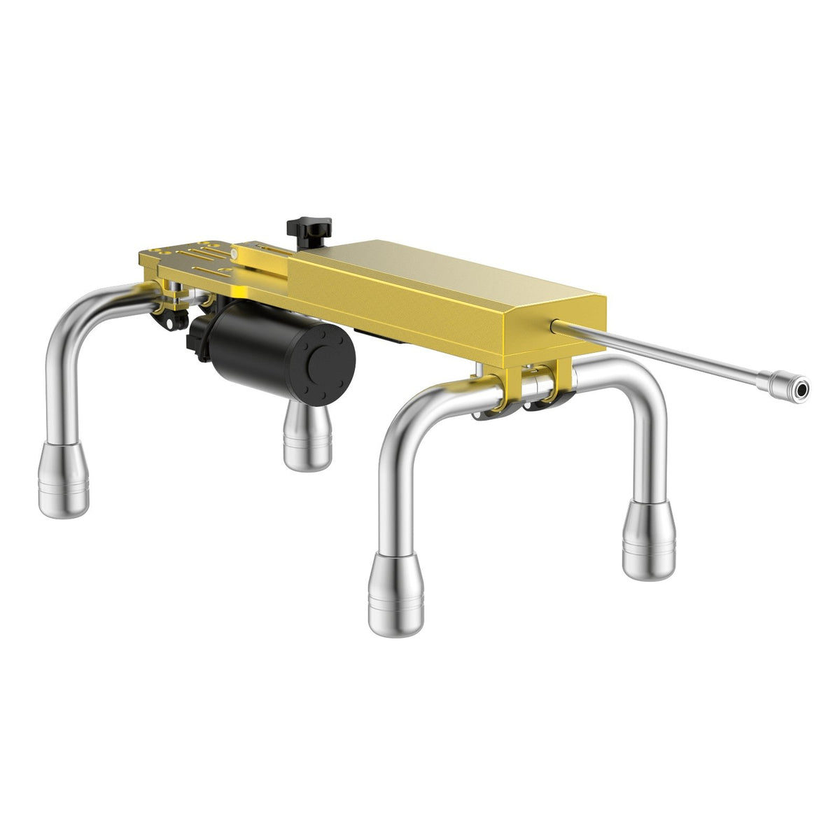 Gold quadruped stand sex machine