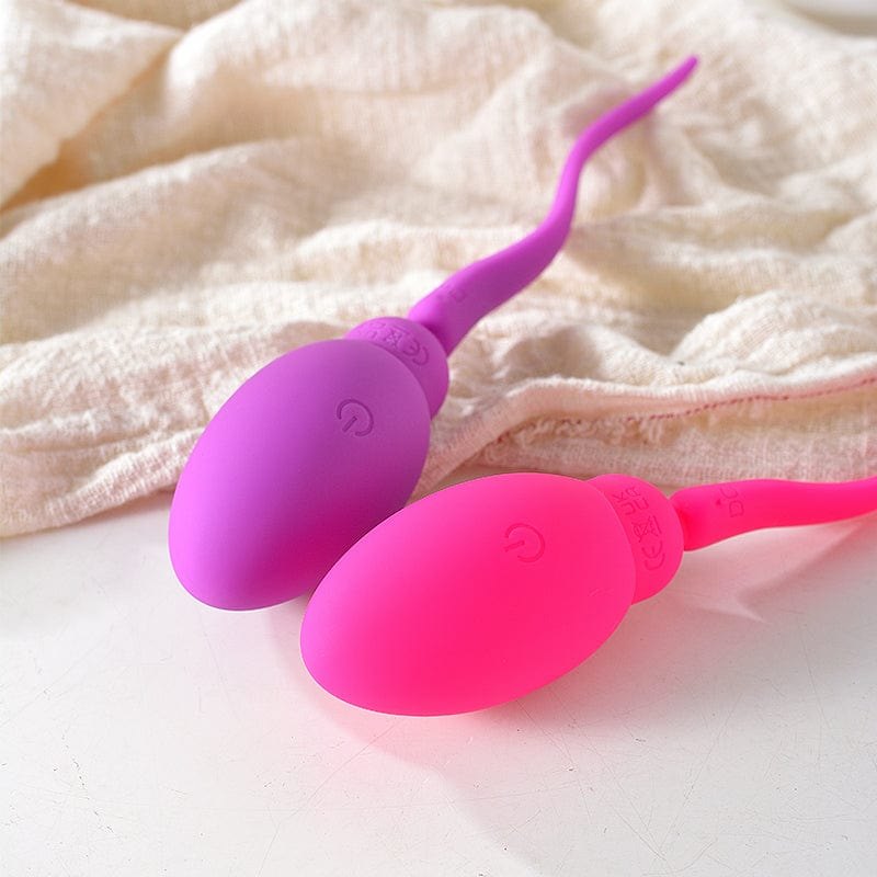 Tadpole shaped silicone bullet vibrator, photo 9