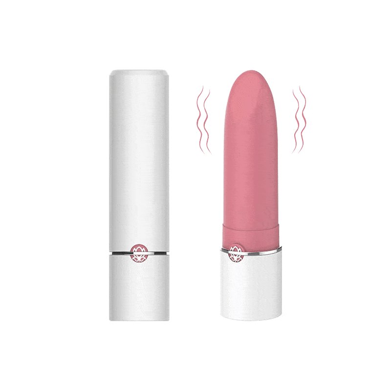 Red lipstick bullet vibrator, photo 1