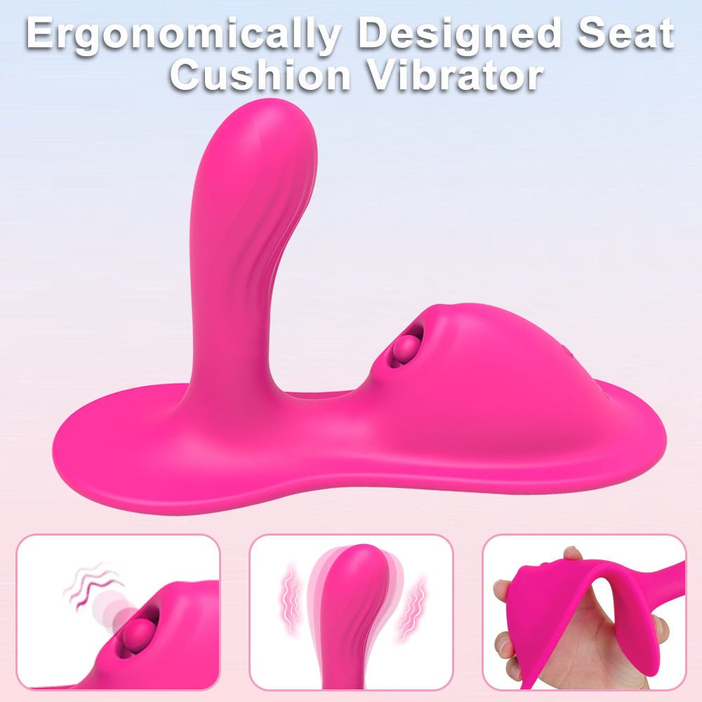 App-controlled riding cushion vibrator on white background, photo 10