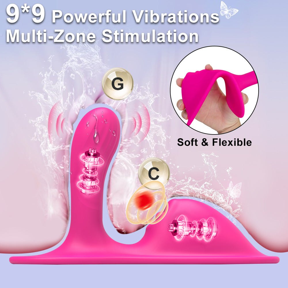 App-controlled riding cushion vibrator on white background, photo 4
