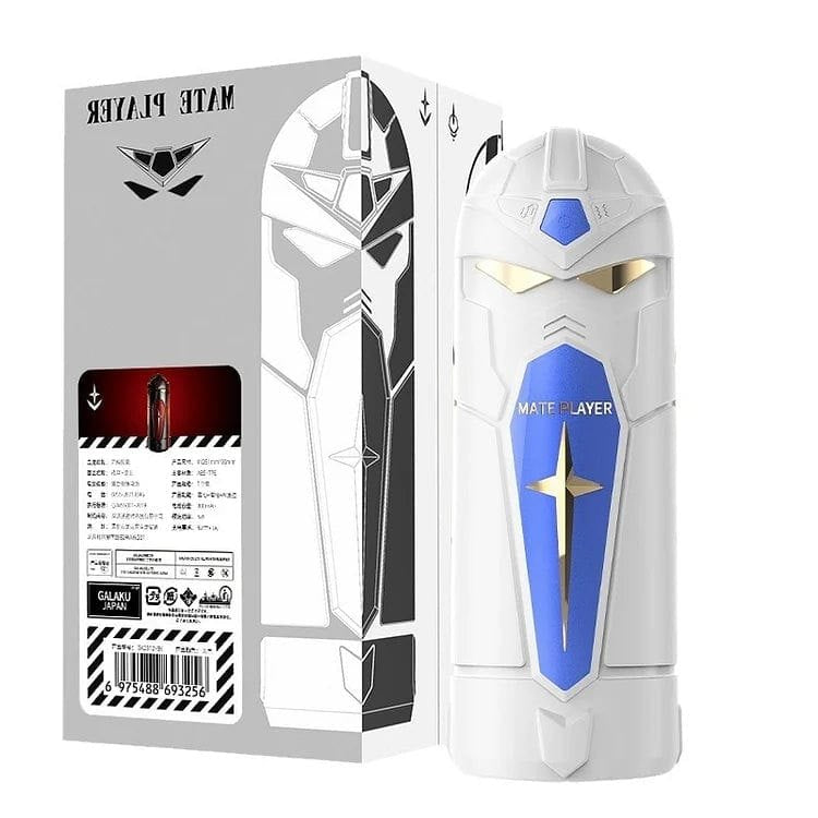 White & Blue app controlled suction masturbator