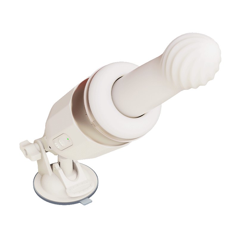 White telescopic sex machine, photo 3