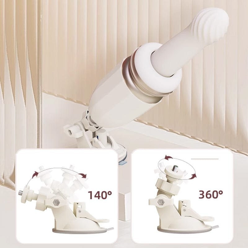 White telescopic sex machine, photo 8