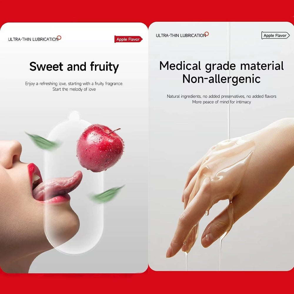 Apple flavor latex condoms, photo 2