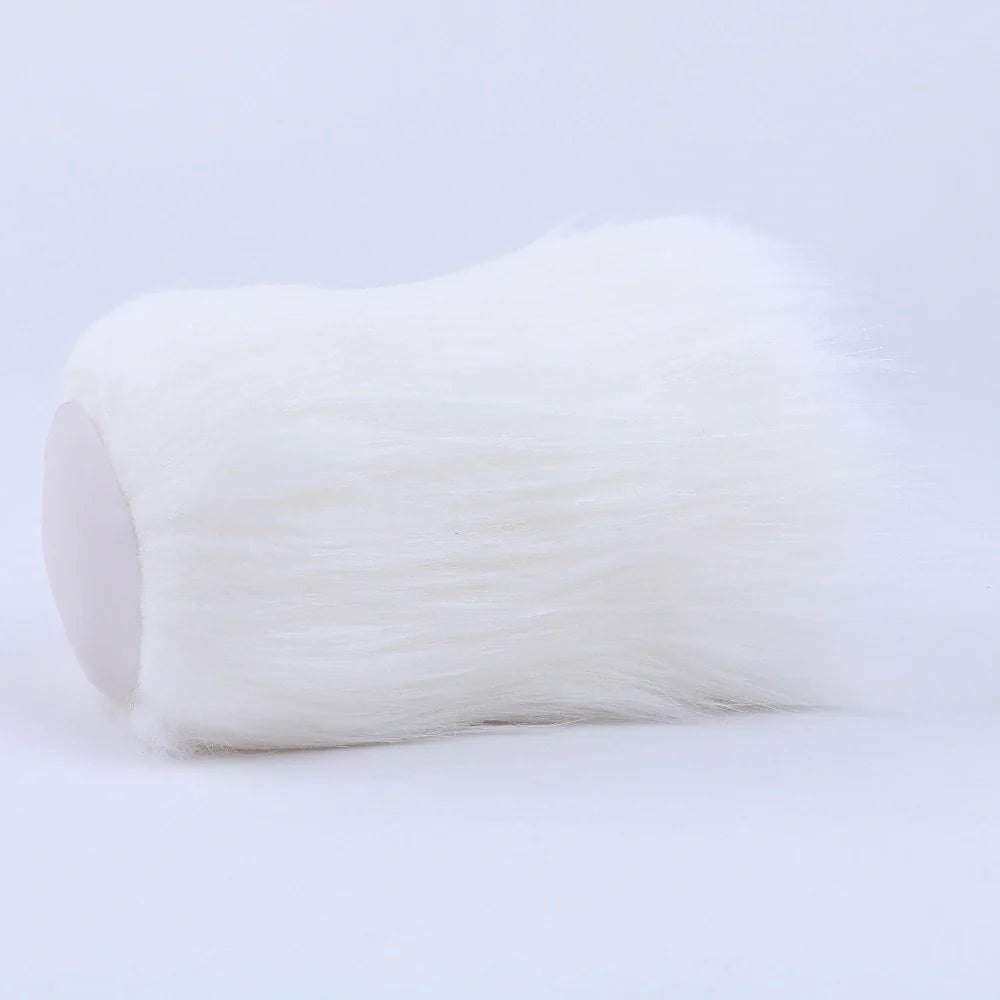 White fur masturbator, single entry, photo 7
