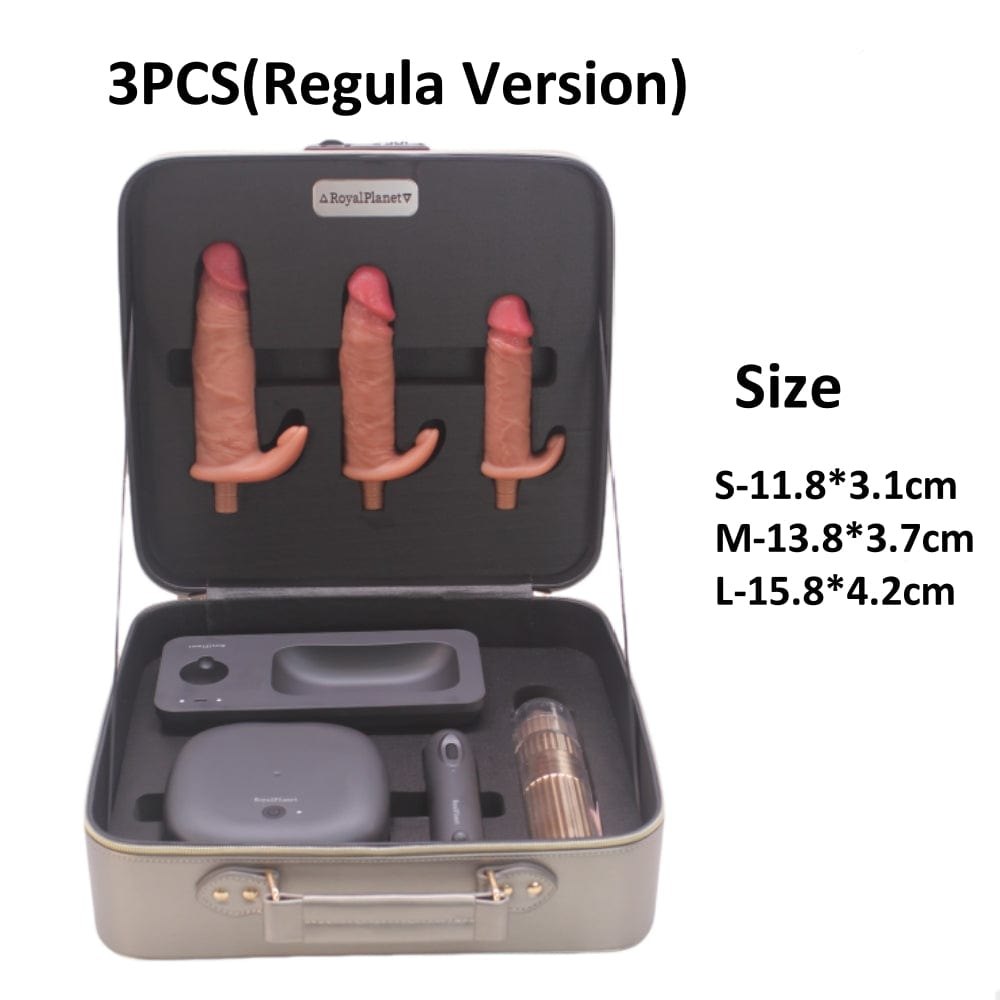 Gray wine red assembling thrusting sex machine