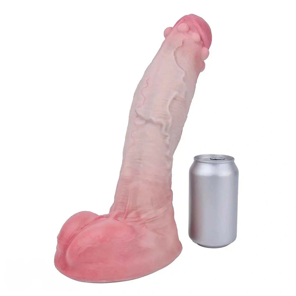 Flesh-tone dual density realistic dildo, photo 12