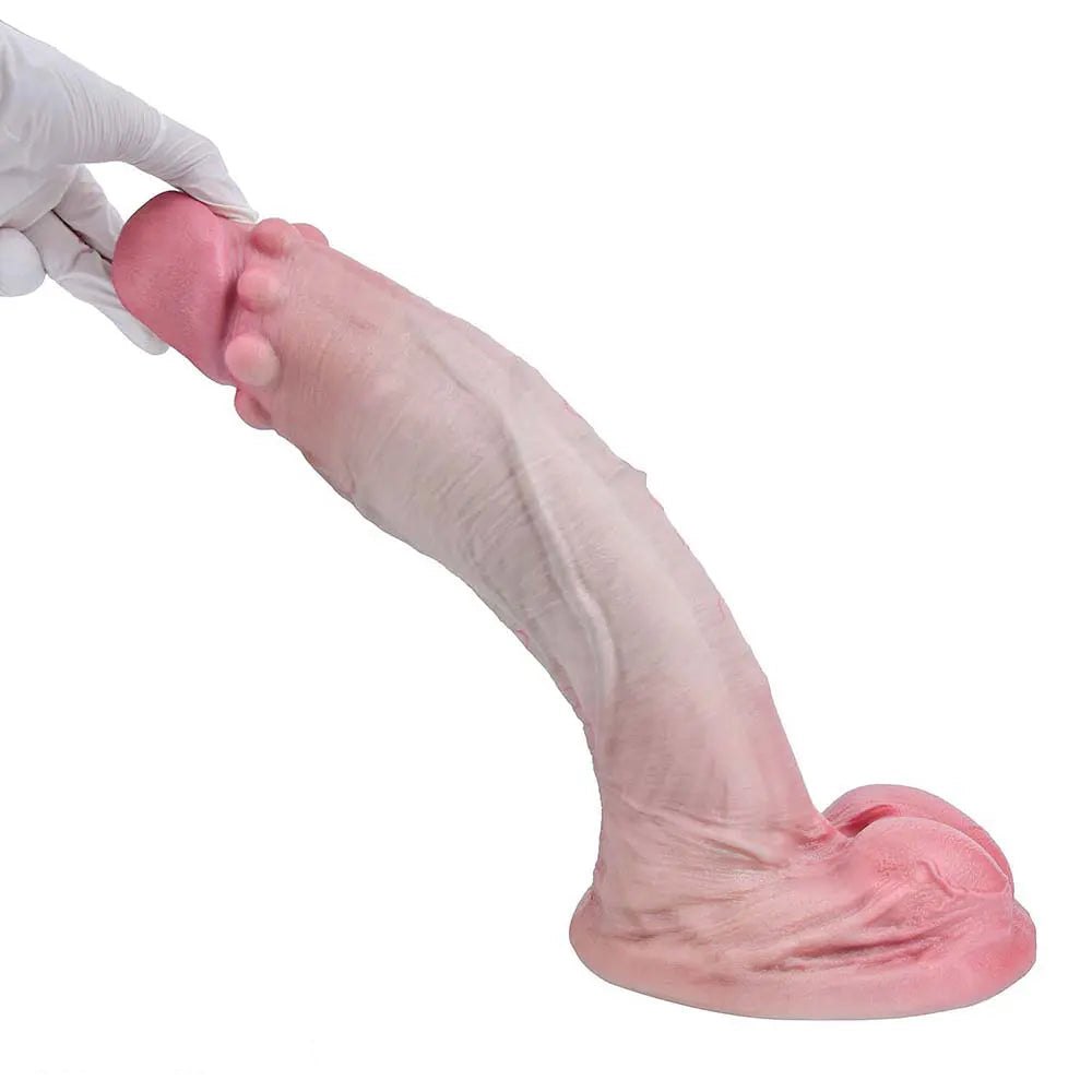Flesh-tone dual density realistic dildo, photo 13