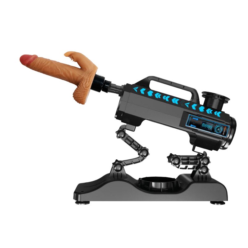 Black auto-thrust sex machine, photo 1