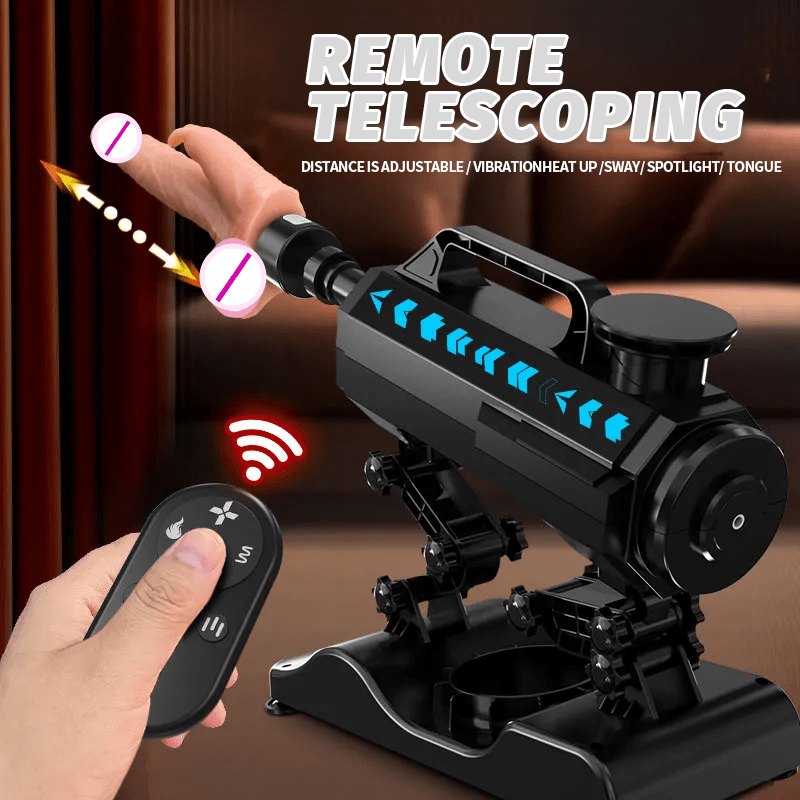 Black auto-thrust sex machine, photo 2