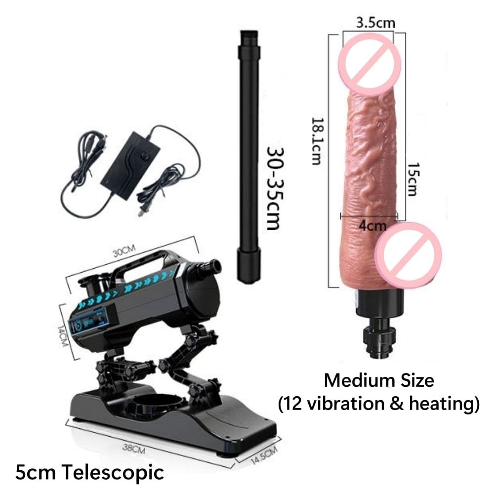 Black auto-thrust sex machine, photo 9