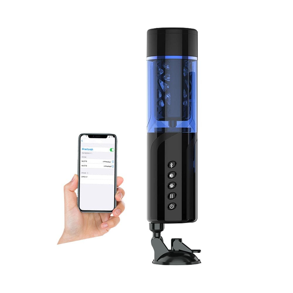 Bluetooth Version automatic rotating telescopic male masturbator