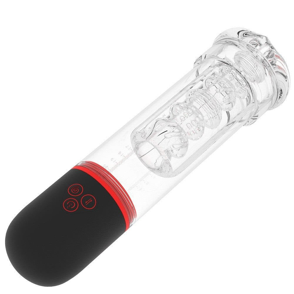Black automatic vacuum penis pump, photo 4