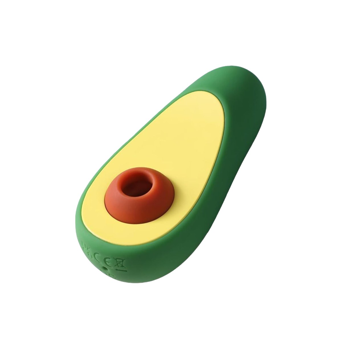 Green avocado shaped clitoral sucker stimulator, photo 1