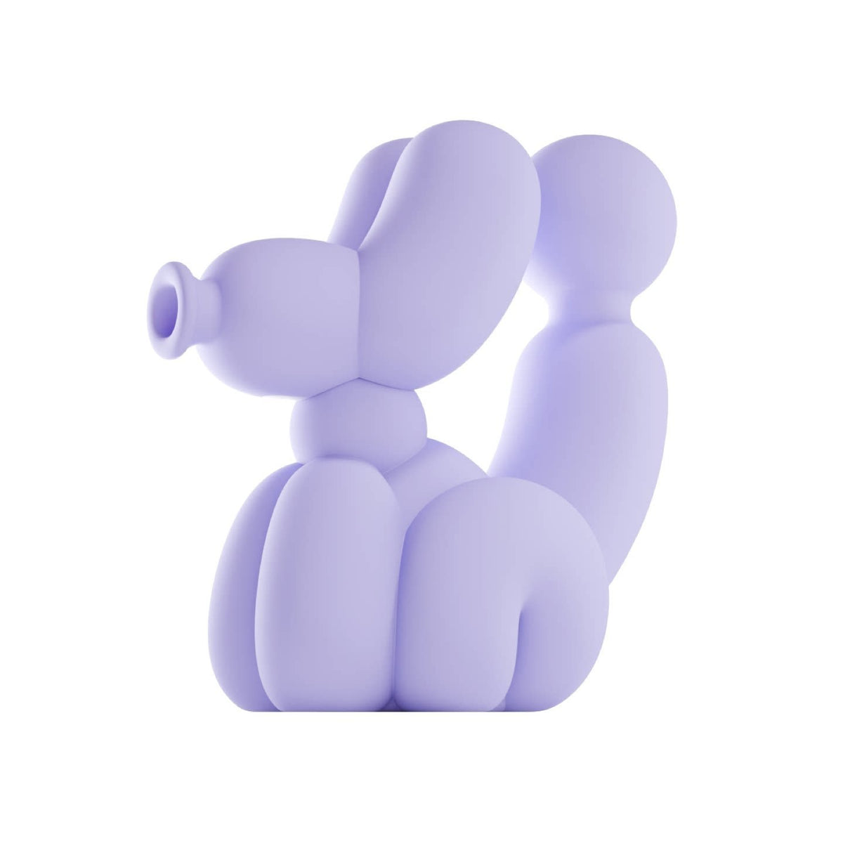 Iris Purple balloon dog shaped clitoral suction vibrator