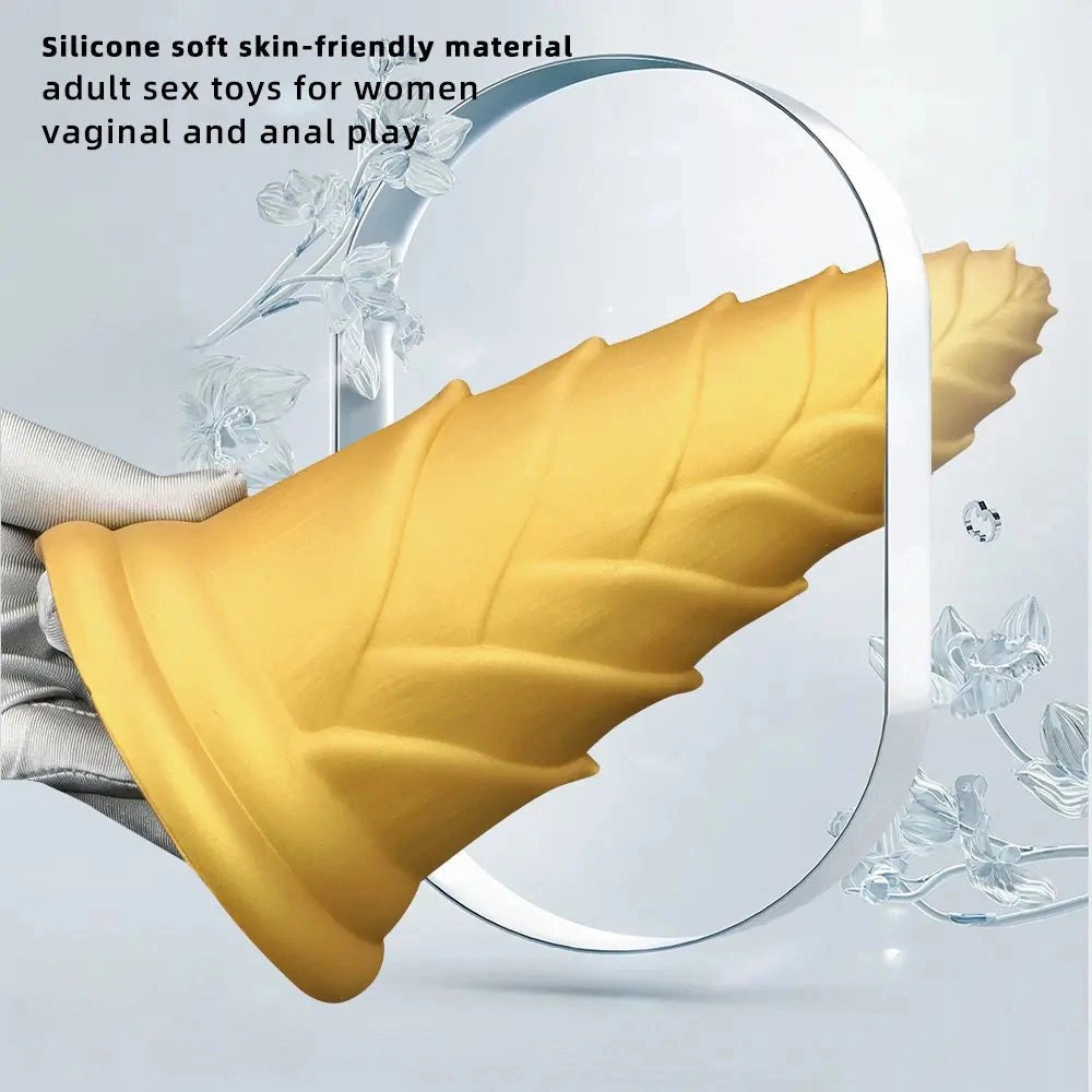 Bamboo shoot graduated silicone anal plug, photo 4