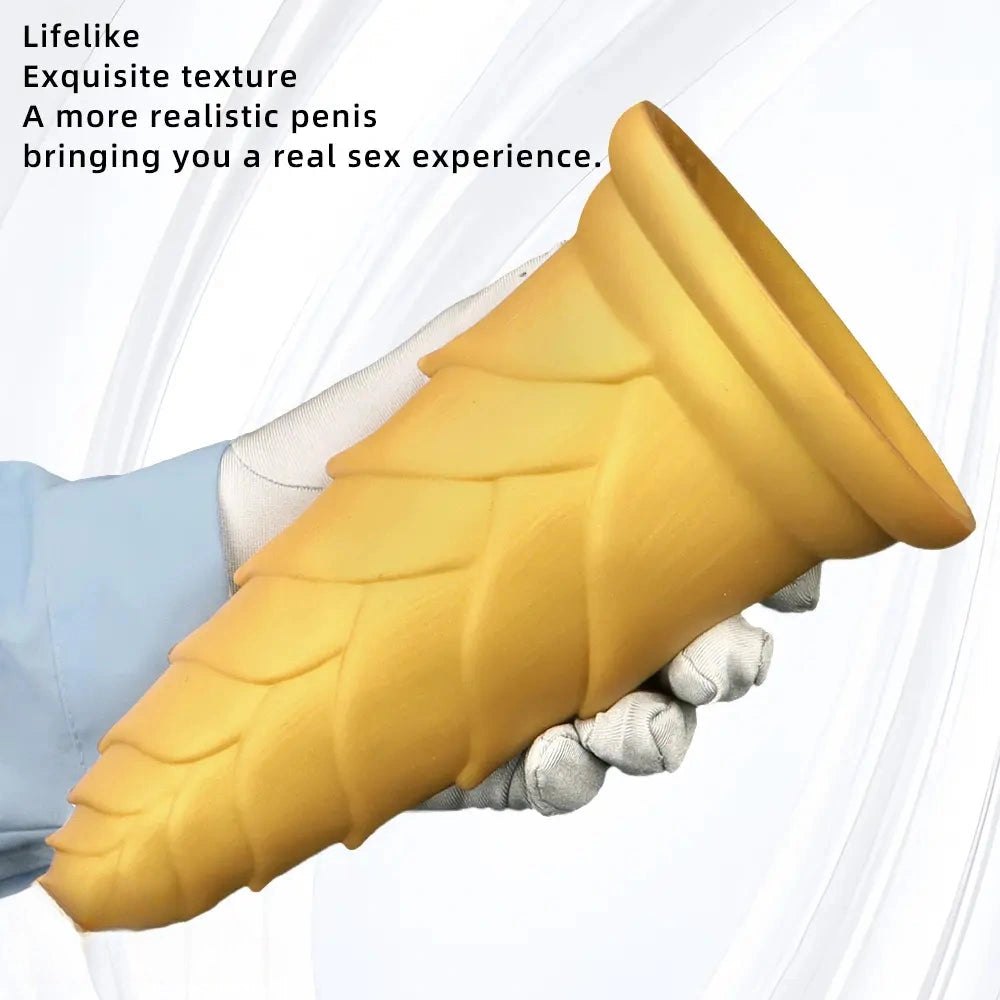 Bamboo shoot graduated silicone anal plug, photo 5