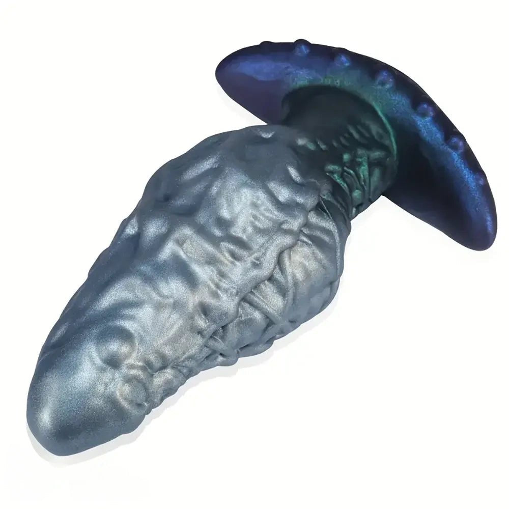 Textured bandage skull wearable dildo, photo 2