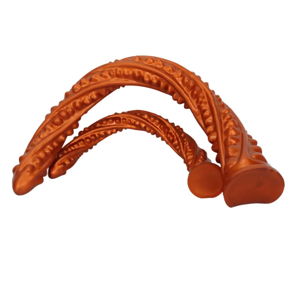 Barbed ribbed silicone anal plug, photo 2