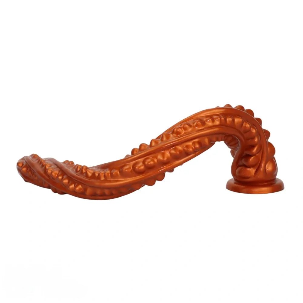 Barbed ribbed silicone anal plug, photo 3