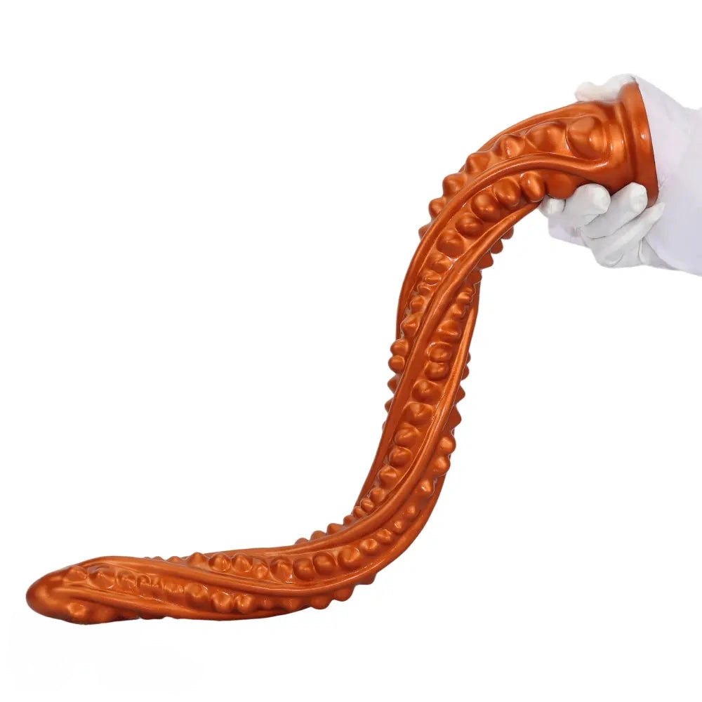 Barbed ribbed silicone anal plug, photo 5