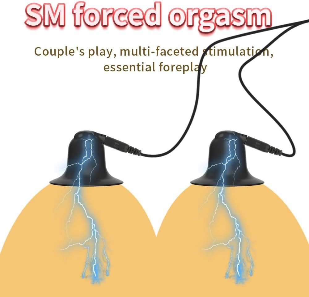 Black silicone suction nipple shock clamps, photo 2