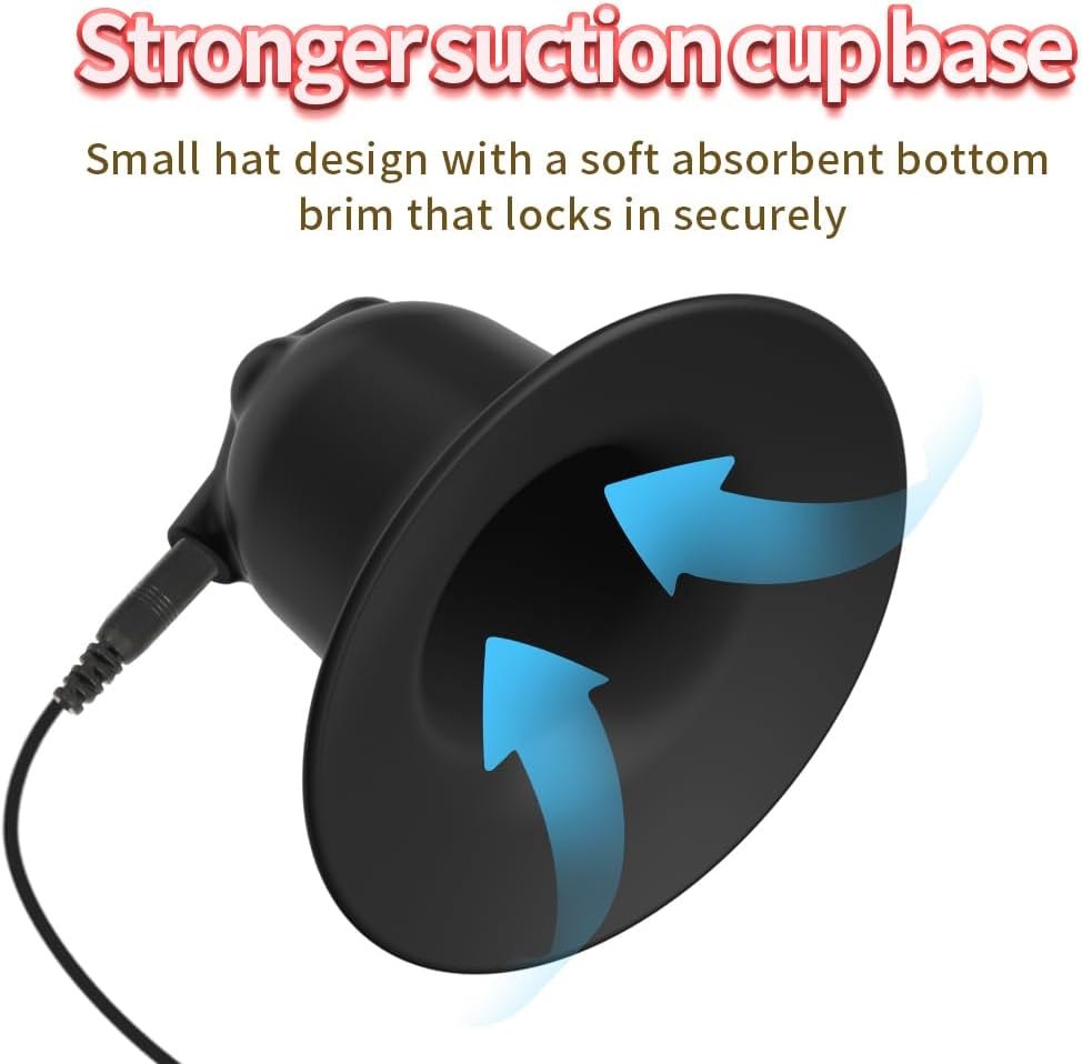 Black silicone suction nipple shock clamps, photo 3