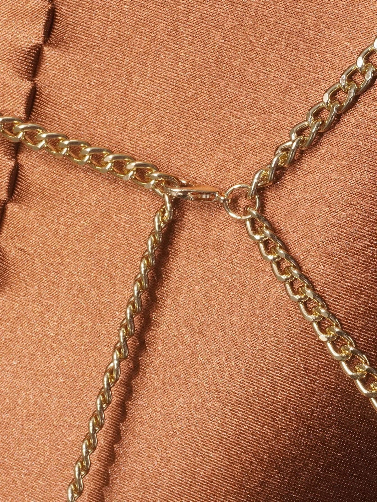 Beaded chain bralette top, photo 12