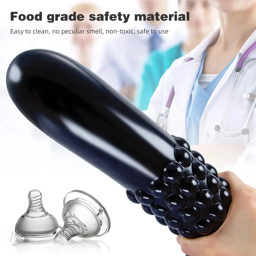 Beaded suction cup dildo, photo 12